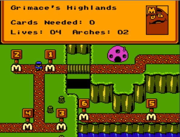 [Test] McDonaldland - Nintendo NES Map_gr11