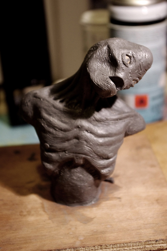 SPEED SCULPTING : créer un alien en 4h Alien_17