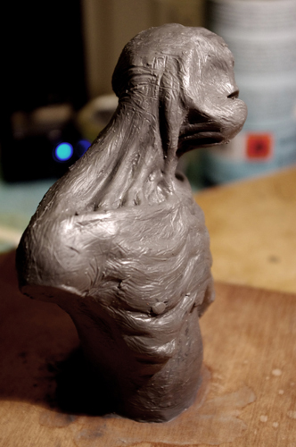 SPEED SCULPTING : créer un alien en 4h Alien_19
