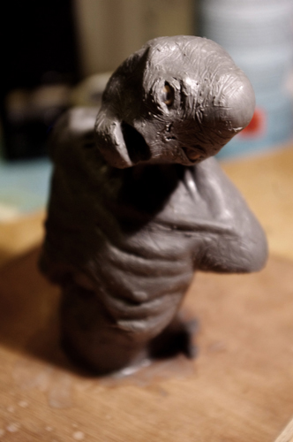 SPEED SCULPTING : créer un alien en 4h Alien_20