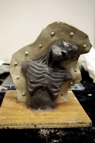SPEED SCULPTING : créer un alien en 4h Moulag28