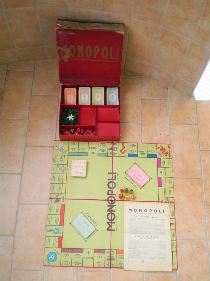Monopoli scatola rossa anni 50 completo!!! P7170810