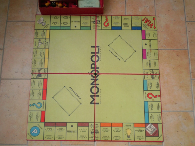 Monopoli scatola rossa anni 50 completo!!! P7170812