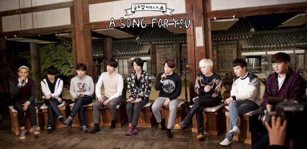 Mise à jour du twitter de 'A song for you' avec Super Junior 07-11-14 B1wquu10