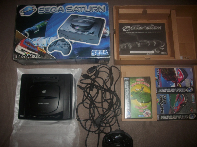 [VENDU]Sega Saturn Pack Daytona USA en boite Consol10