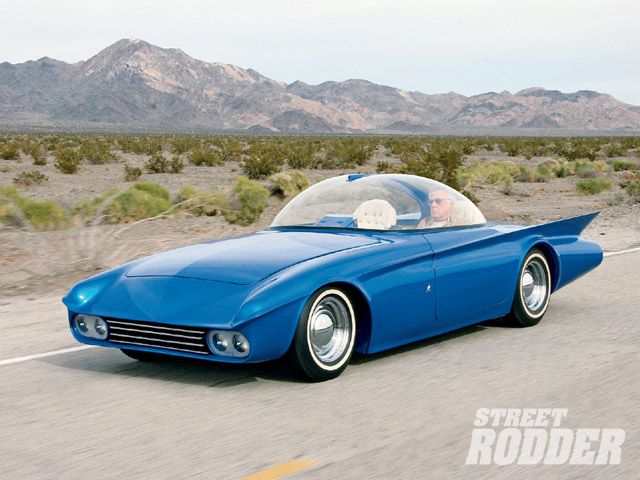 Predicta - Darrill Starbird - 1956 tbird radical bubble top custom 0907sr10