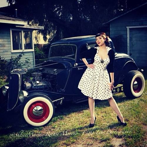 hot rod, custom and classic car babes - Page 5 10028510