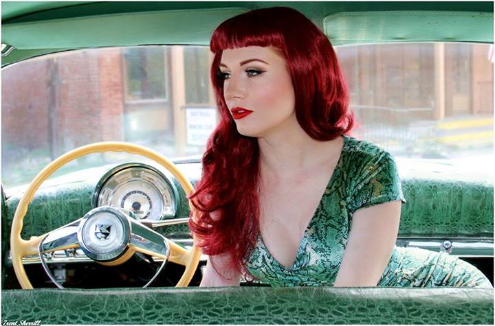 hot rod, custom and classic car babes - Page 5 10063310
