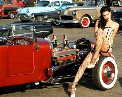 hot rod, custom and classic car babes - Page 5 99396710