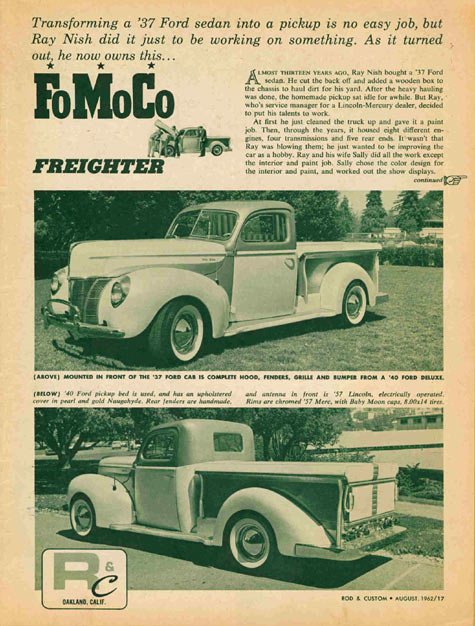 1937 Ford pick up - The FoMoCo Freighter -  C367-p10