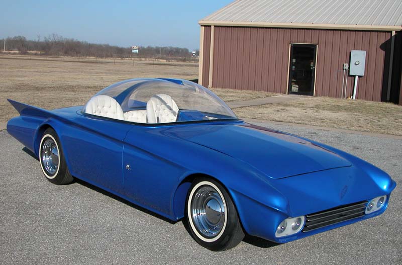 Predicta - Darrill Starbird - 1956 tbird radical bubble top custom Predic12