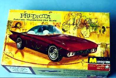 Monogram Predicta Futuristic Thunderbird Model 1/24 Kit