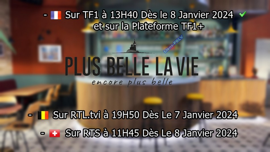 PBLV sur TF1 dès le 8 janvier 2024 à 13h40 ! Annonc10