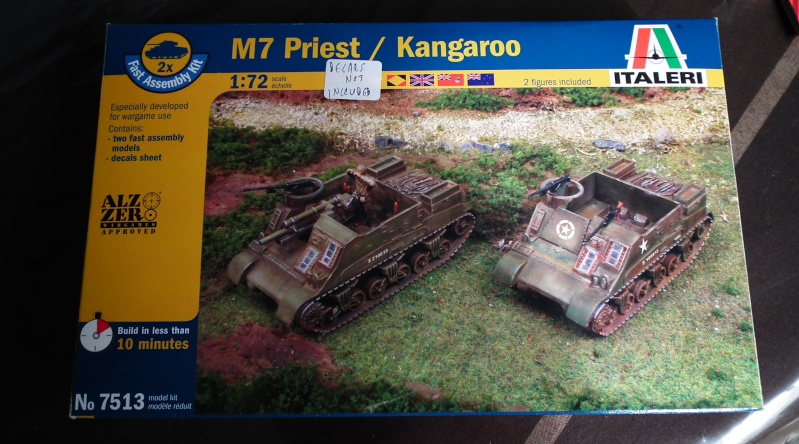 (italeri) char priest et le transport de troupes kangourou Dscf2610