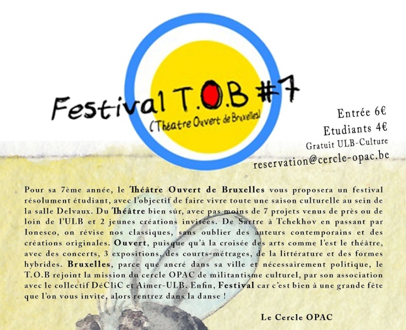 Festival culturel 2013  l'ULB  Tob_7_13