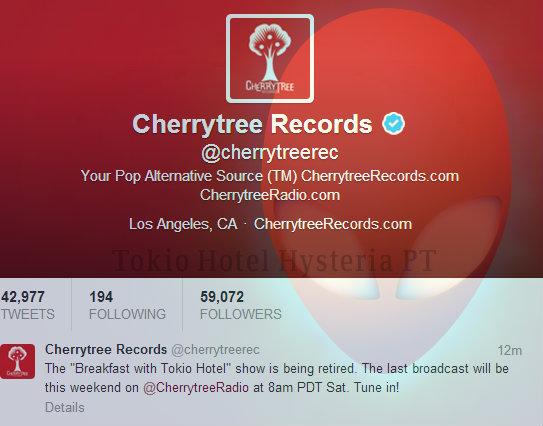 16.08.2013 | @cherrytreerec [Twitter] | Fim do Breakfast with Tokio Hotel 410