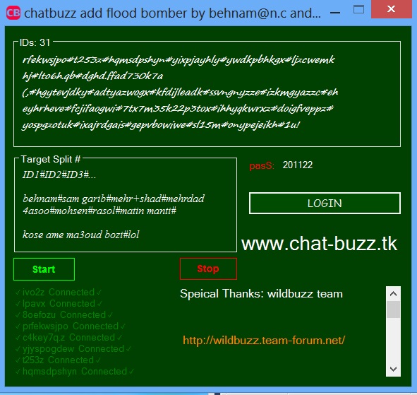 Chatbuzz Add Flood Bomber  Add10