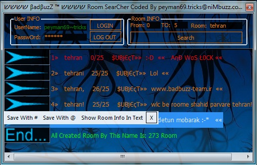  badbuzz room searcher coded by peyman69.tricks Screen11