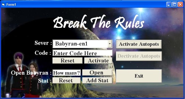 *HOT*  "Break the Rules "all in one cheat Main15