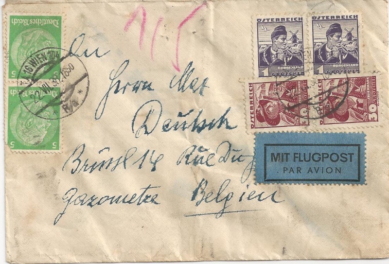 flugpost - Österreich im III. Reich (Ostmark) Belege - Seite 4 Bild12