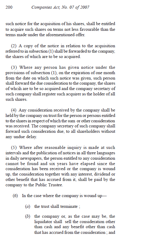 COCR to acquire TFIL -what are consequences ? 210