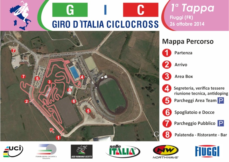 Giro - Ciclocross - Giro d'Italia Ciclocross 2014-2015 e altre gare italiane Percor10