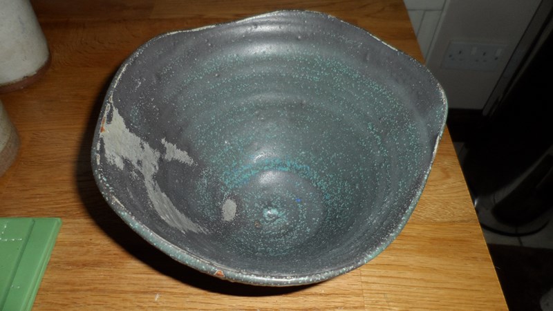 studio pottery bowl unmarked peice Sam_0323