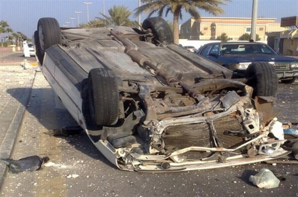 اصابة وكيل وزارة التعليم ببورسعيد بنزيف في المخ إثر حادث انقلاب سيارة 02179