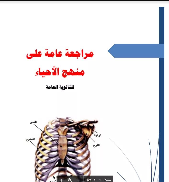 مراجعة شاملة على مادة الاحياء للثانوية العامة مستر/ عصام حنفي