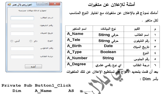 مراجعة كمبيوتر للصف الثالث الإعدادي ترم ثاني أ/ نصر الشباط 12181