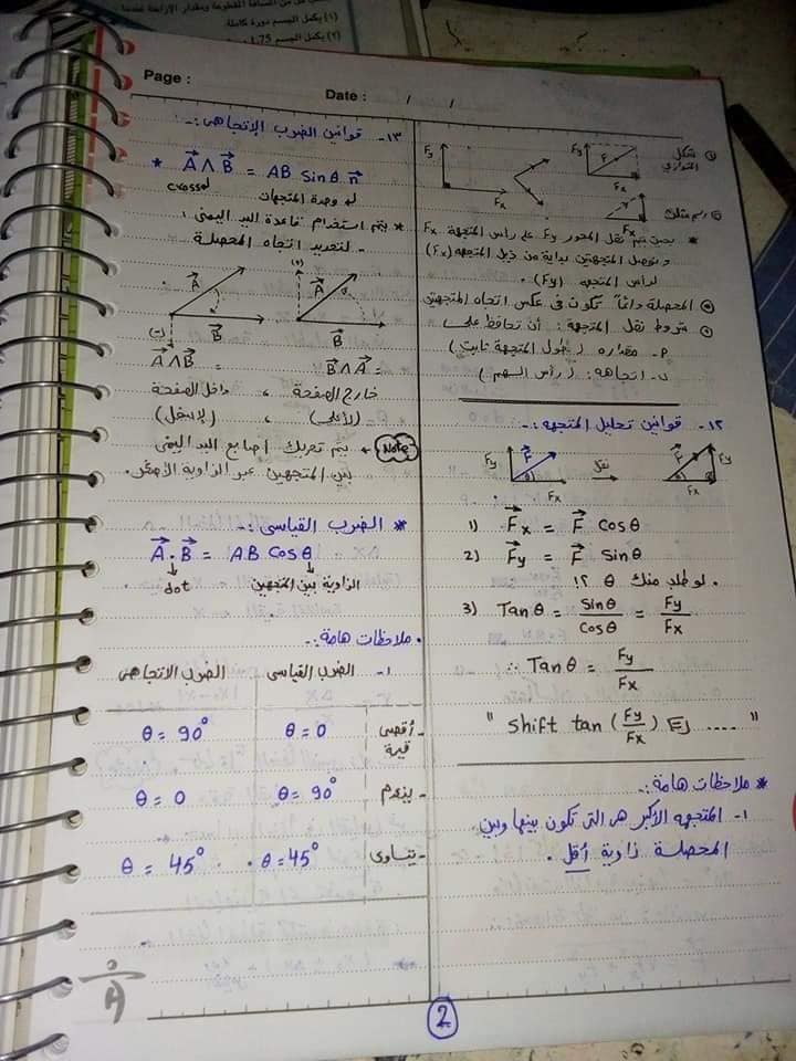 مذكرة الفيزياء بالعامية للصف الأول الثانوى ترم أول l نظام جديد أ. أحمد جمال