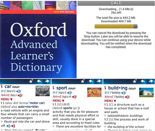 تحميل | قاموس Oxford Wordpower Advanced Learner's Dictionary (English-English) Offline for Android 297