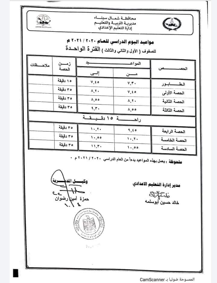 خطة العمل.. الحضور والانصراف وتوزيع الحصص والجداول والمقررات والتقييم للعام 2020 / 2021 41402