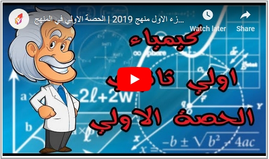 شرح كيمياء اولي ثانوي ترم أول 2019 بالصوت والصورة أ/ شوكت مسعد 4249