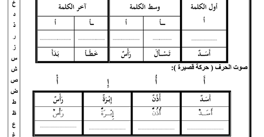 كراسة التدريبات اقرأ - اكتب - اتعلم للصف الاول الابتدائي ترم أول 2020