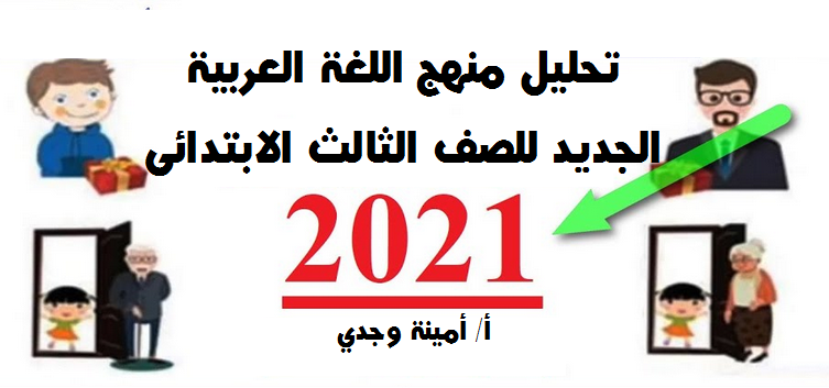 تحليل منهج اللغة العربية الجديد للصف الثالث الابتدائى 2021 أ/ أمينة وجدي