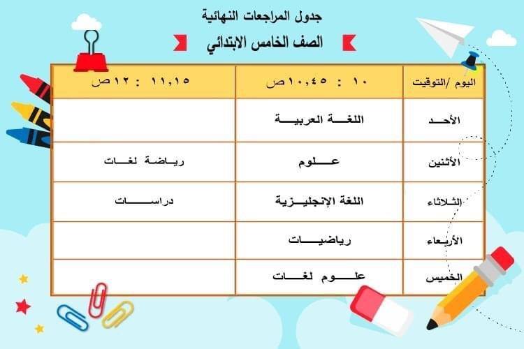 جدول مراجعات منصة الجمهورية 6963