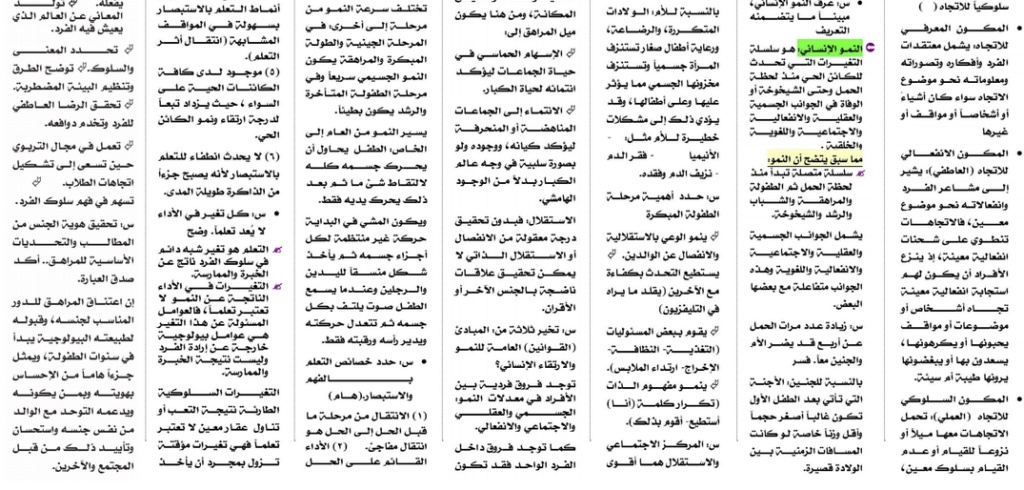 مراجعة علم نفس ثالثة ثانوي مستر/ محمود مصطفى