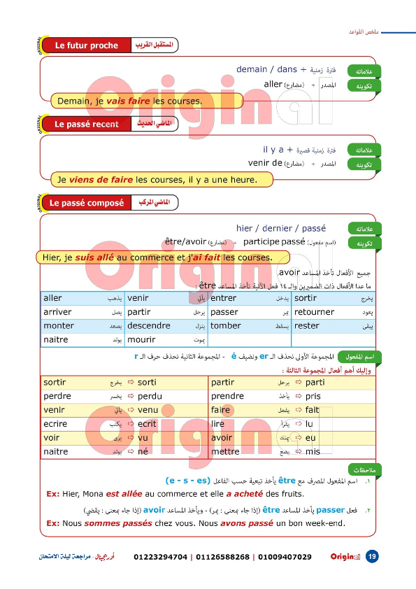 تلخيص عبقرى لقواعد لغة فرنسية الصف الثالث الثانوى في 3 ورقات للراحل مسيو محمد عياد ( رحمه الله ) Aay_io15