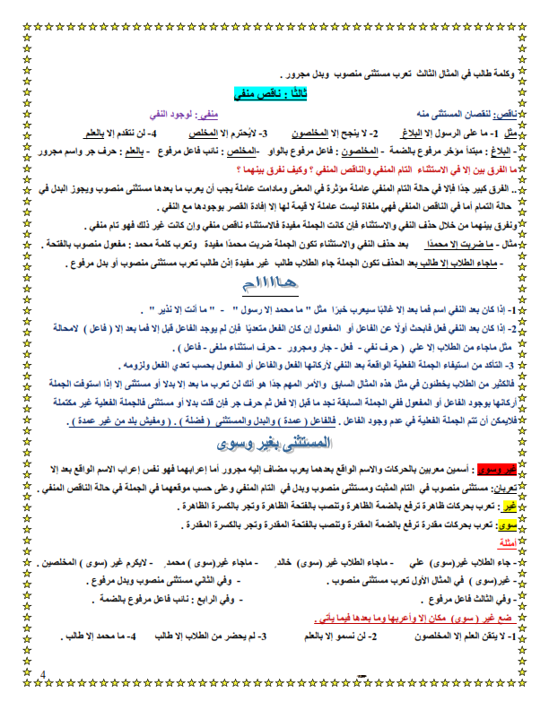مراجعة أسلوب الاستثناء للصف الاول الثانوي Eaio_a12