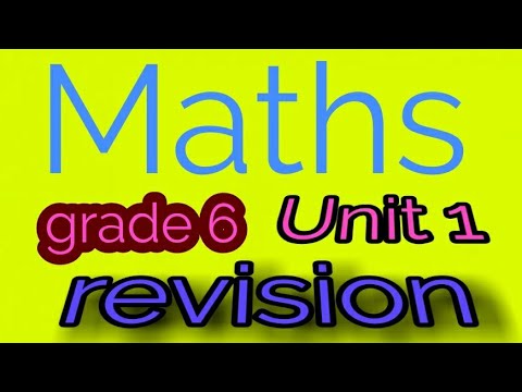 مراجعة ماث math للصف السادس الابتدائي ترم اول | فيديو Safe_162