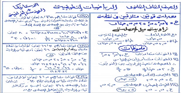 مراجعة رياضيات تطبيقية أخيرة للصف الثاني الثانوي مستر/ سعد حجازى Snag-011