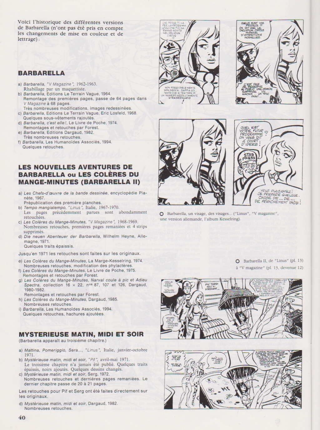 barbarella - Barbarella - version "V.Magazine". Le_col12