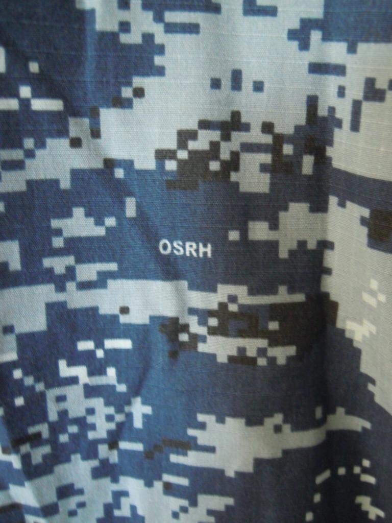 Croatian navy digital-camo shirt fully patched K1024_16