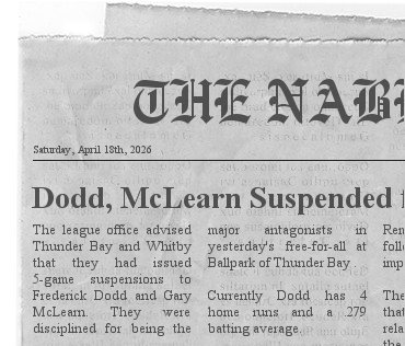 Dodd, McLearn Suspended for Fracas Newspa24