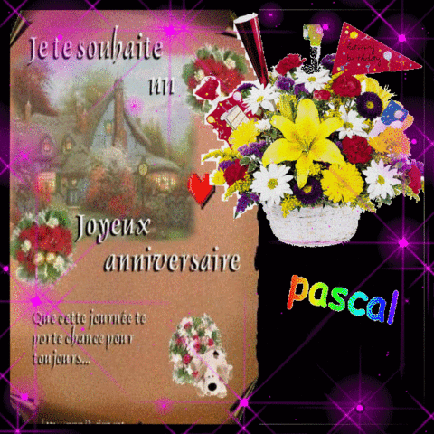 Joyeux Anniversaire A Pascal1969