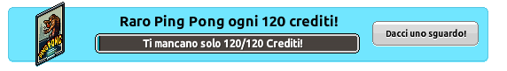 [ALL] Raro Bonus Ping Pong ogni 120 Crediti Acquistati Scherm10