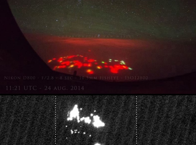 Observation d'un flash et de lumières non identifiées par des pilotes au dessus du Pacifique - 24/08/2014 - Page 2 0010