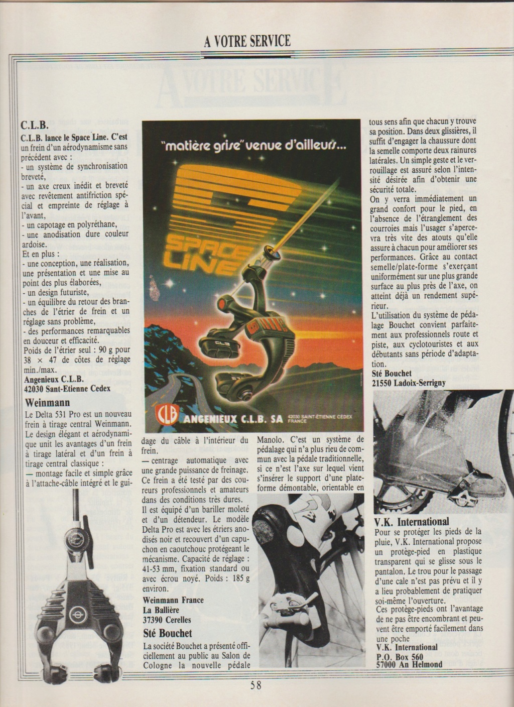 salon du cycle cologne 1984 : campa,clb,huret etc ... Numzor45