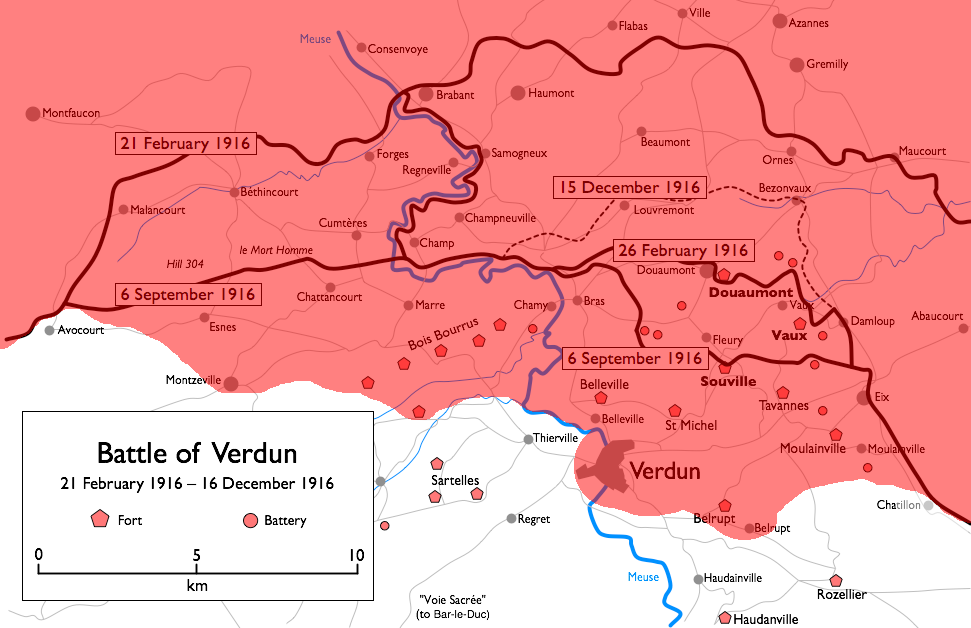 [WWI] Front de l'Ouest Verdun10